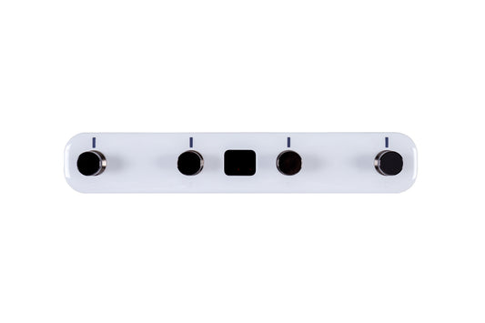 Footswitch sans-fil GWF4 pour guitare GTRS et produits Mooer, 4 interrupteurs, fonctionne sur batterie rechargeable, blanc