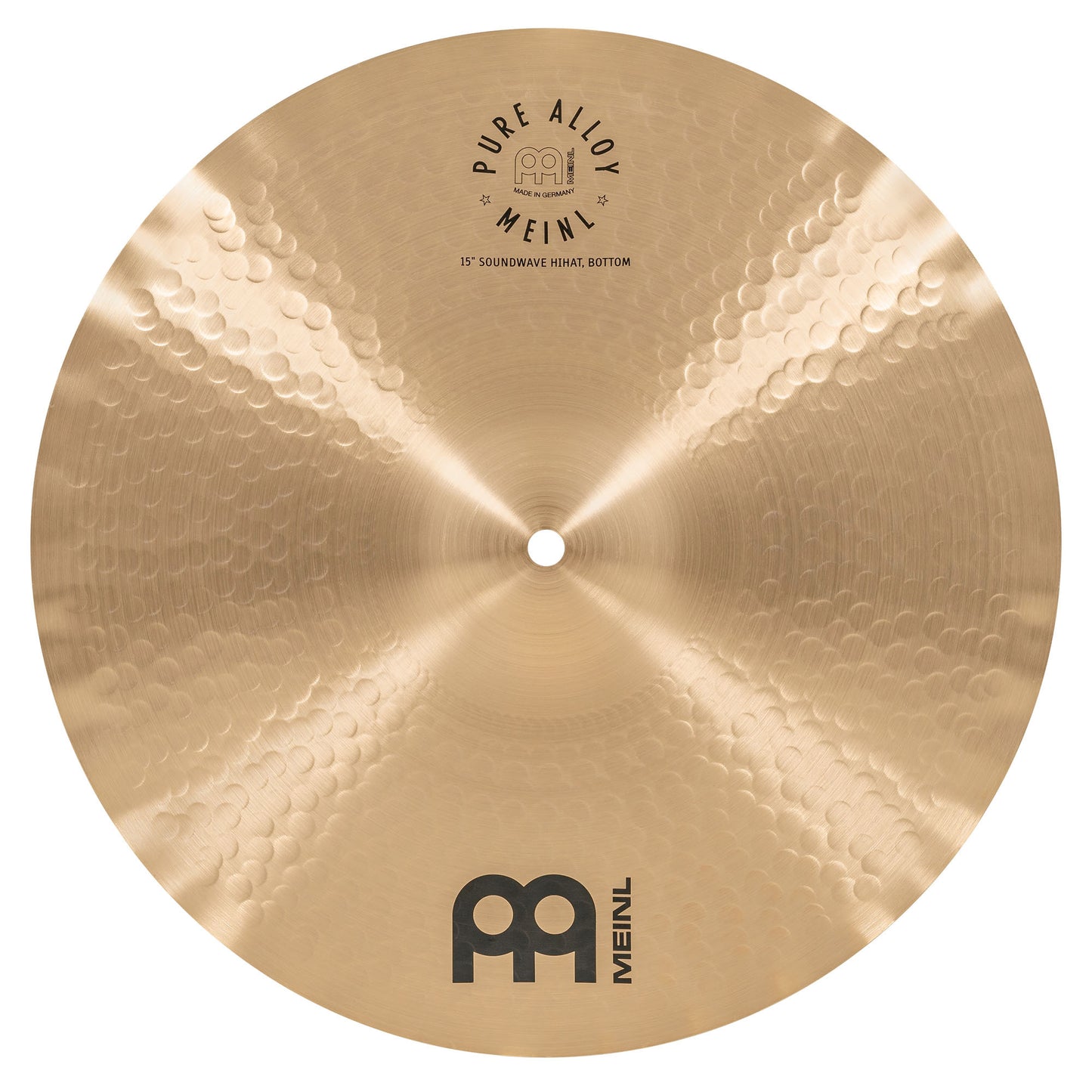 Hithat 15" Soundwave Meinl Pure Alloy fini Traditional martelé