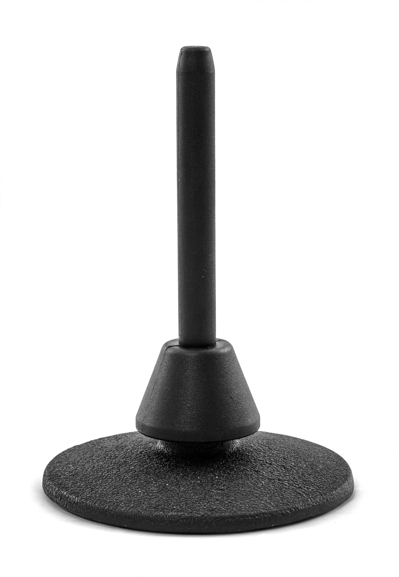 Support flûte ou clarinette, embase ronde, noir