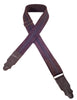 Righton Courroie Guitare Textile Plain Brun