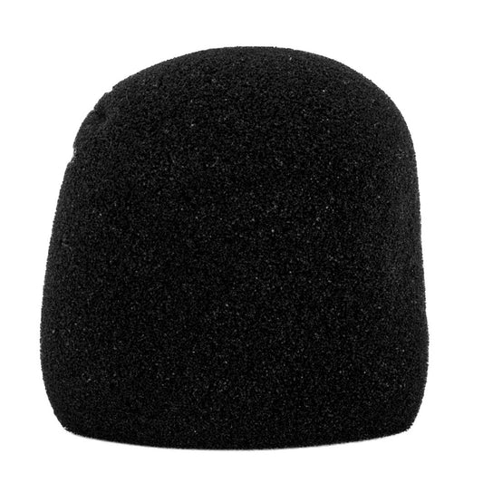 Bonnette microphone en mousse, noir