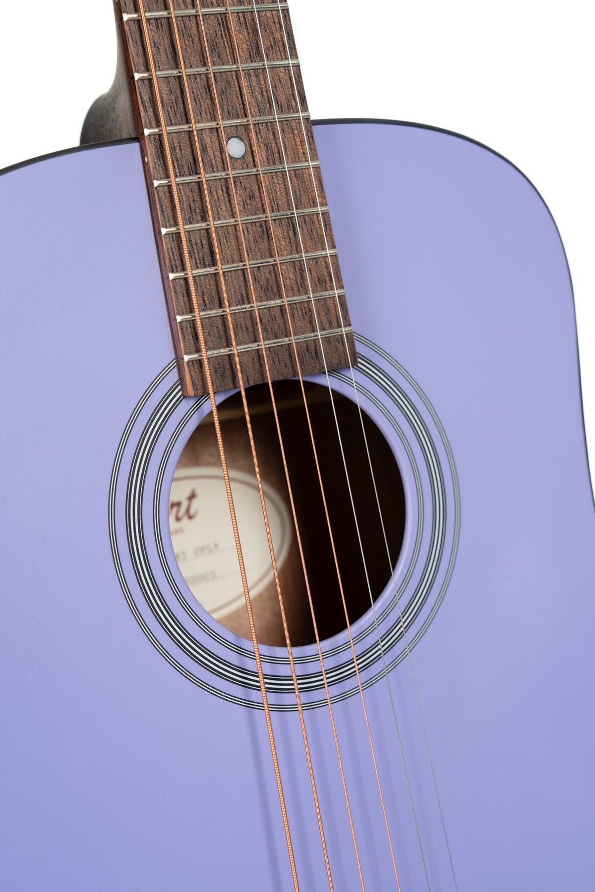 CORT ADMINIBOPLV GUITARE AD MINI OP LAVENDER, HOUSSE