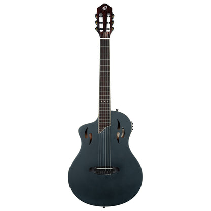 RTPSTD-NAT, modèle TourPlayer gaucher, EQ Magus X, corps okoumé, table épicéa massif, sillet 48 mm, housse, noir satiné