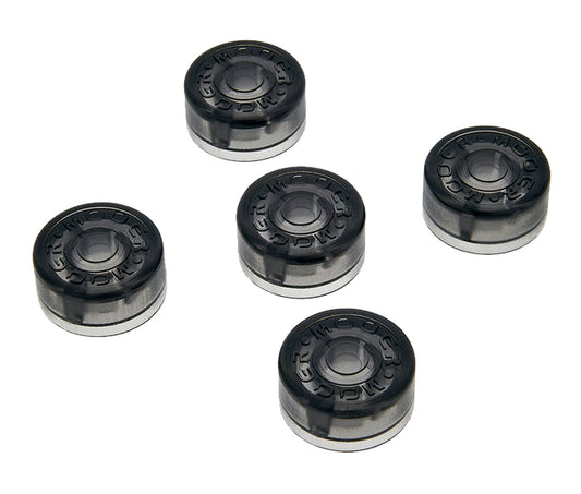 Set de 5 capuchons plastique pour footswitch, noir