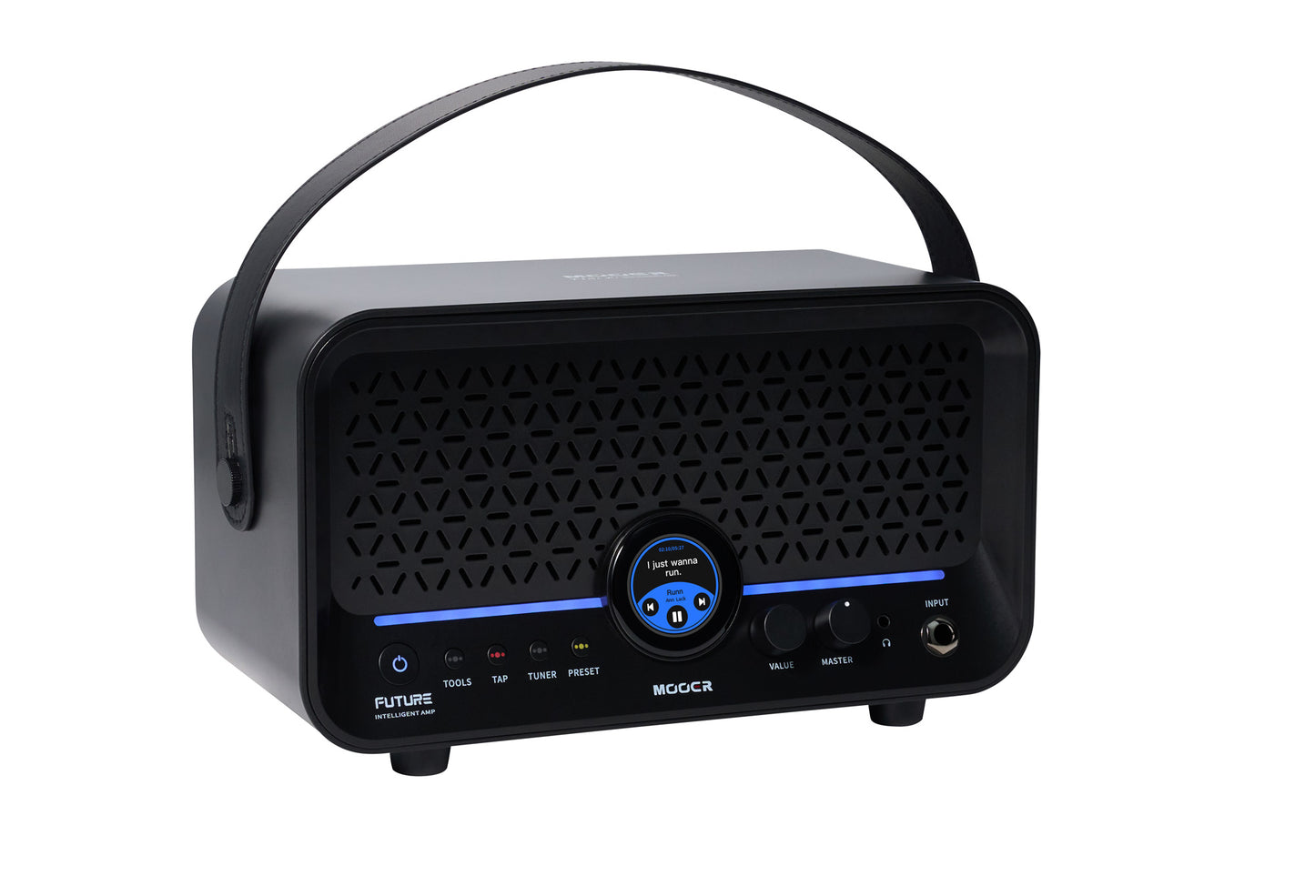 Ampli F15i, 15W, écran tactile, 55 modélisations d'amplis, 69 effets, batterie rechargeable, Bluetooth, USB-C, noir