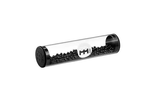 Shaker Crystal, volume fort, corps en verre, billes en plastique noir