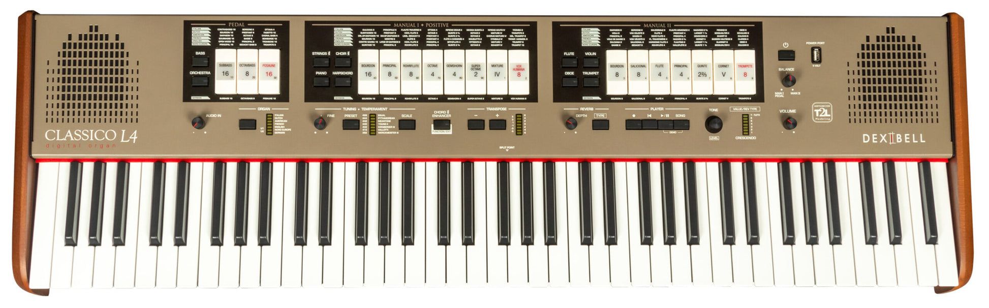 DEXIBELL CLASSICOL4 ORGUE NUMERIQUE CLASSICO L4