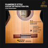 Ortega Film Protege Table Flamenco Transparent