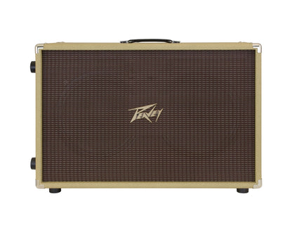 Enceinte guitare 120W, HP 2x 12" Celestion, fond convertible en configuration ouvert/ fermé, finition Tweed