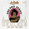La Bella Jeu Cordes Ukulele Soprano UKE/PRO