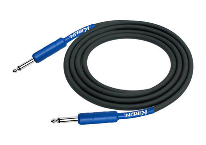 Câble instrument ENTRY Jack/Jack, 3 mètres, noir et bleu