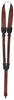 Ortega Sangle Rosace Classique Brun