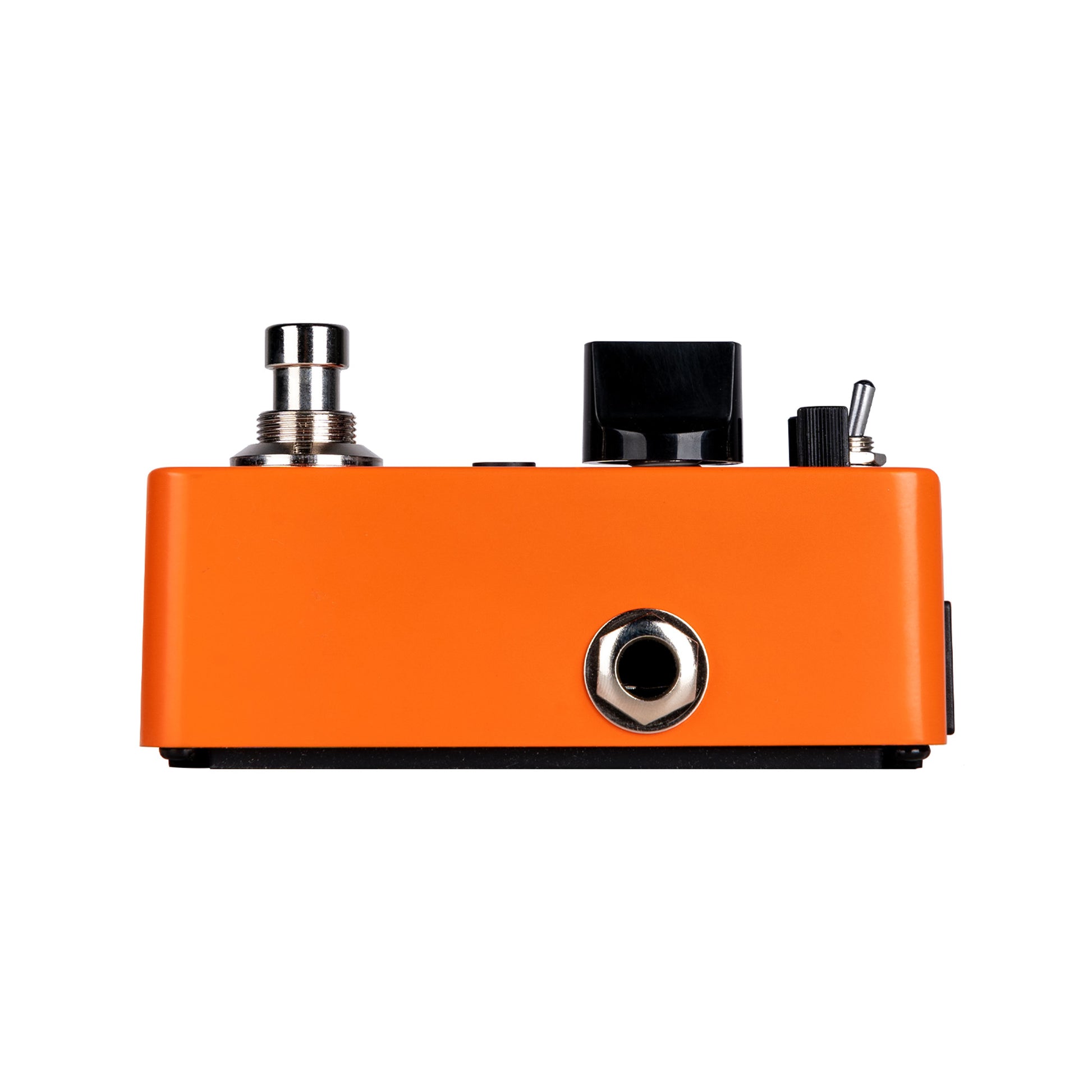 Pédale PURER OCTAVE, octaver polyphonique 15 modes, 1 mode Detune, boîtier métal, true bypass, orange brillant