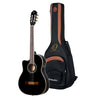 Ortega RCE145LBK Gaucher Noir