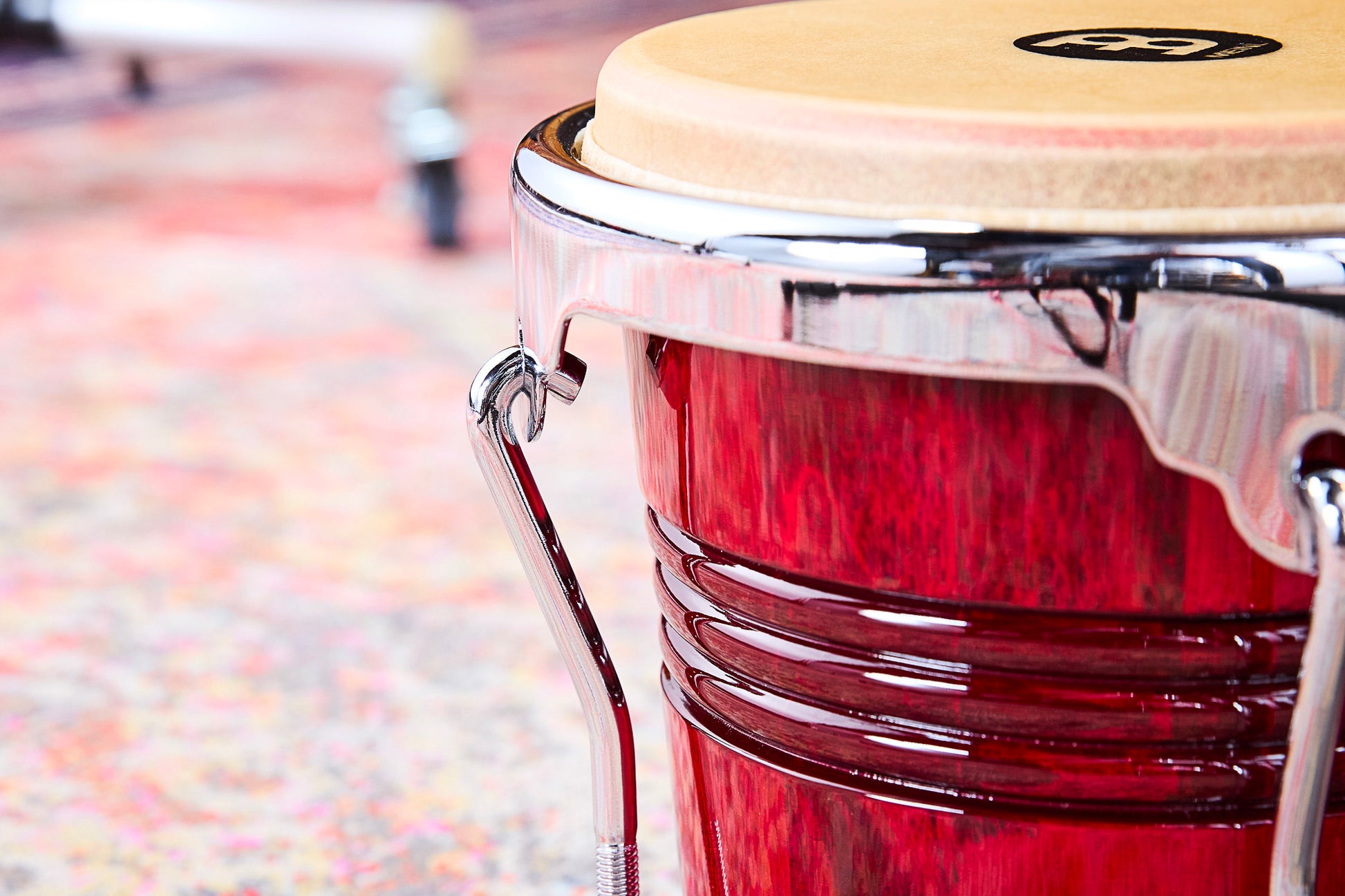 Bongos Meinl Marathon Exclusive 6" 3/4 & 8" Bordeaux Chromé