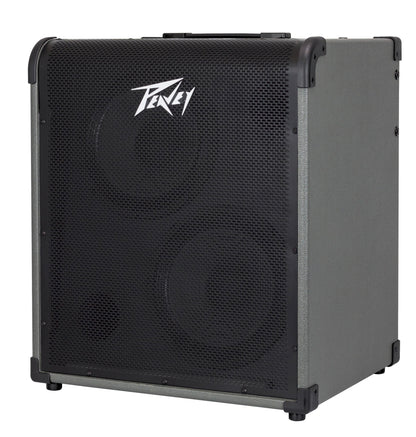 Ampli basse électrique 200W, HP 2x 10" Premium, EQ 3 bandes, entrée auxiliaire, sortie DI, finition noir