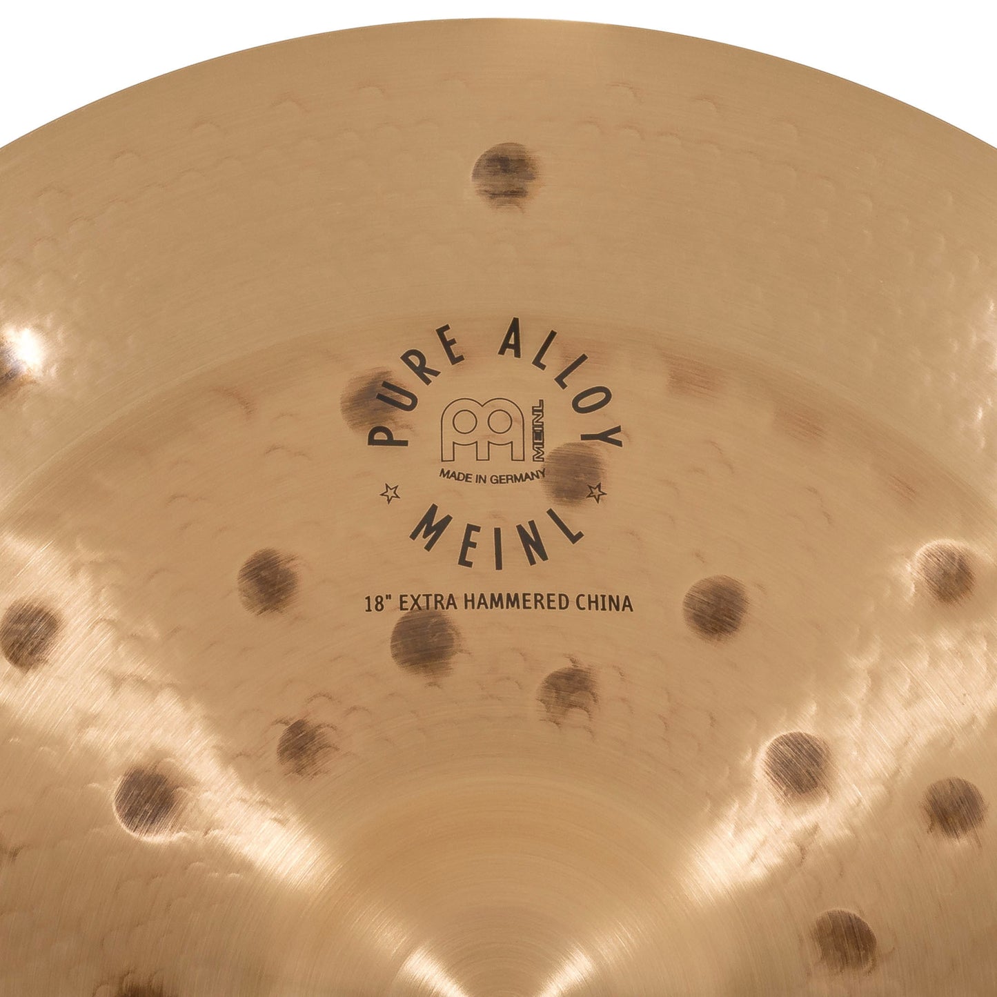 CHINOISE MEINL PURE ALLOY 18" EXTRA HAMMERED