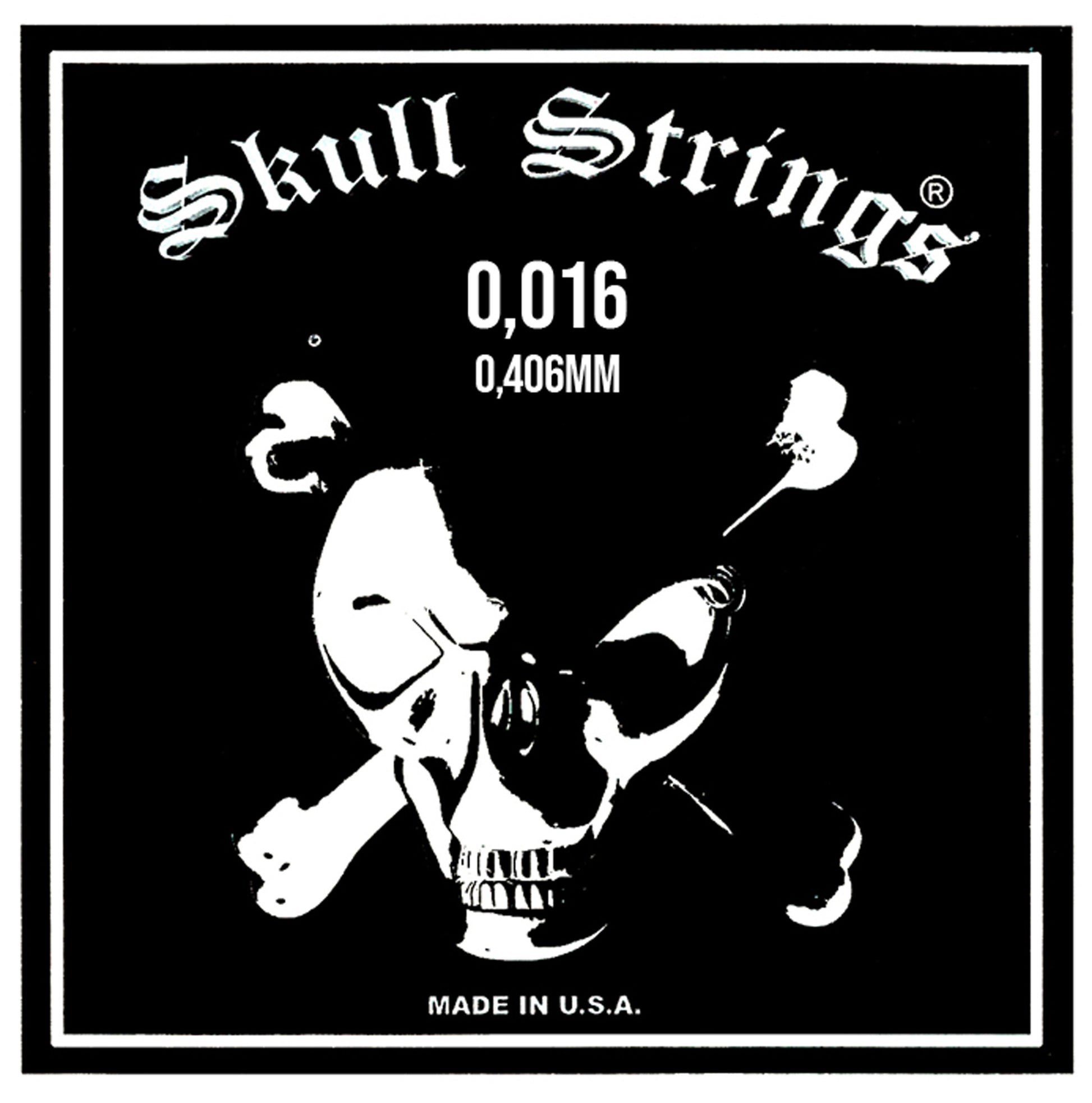 Corde guitare électrique SKULL 016