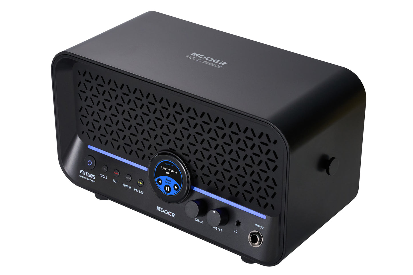 Ampli F15i, 15W, écran tactile, 55 modélisations d'amplis, 69 effets, batterie rechargeable, Bluetooth, USB-C, noir