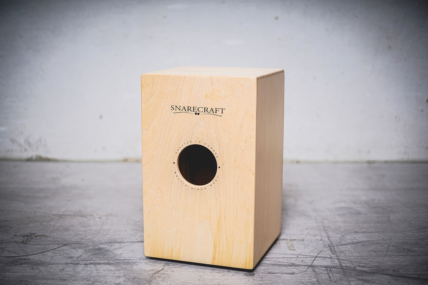 Cajon Snarecraft Meinl, corps et façade en bouleau baltique