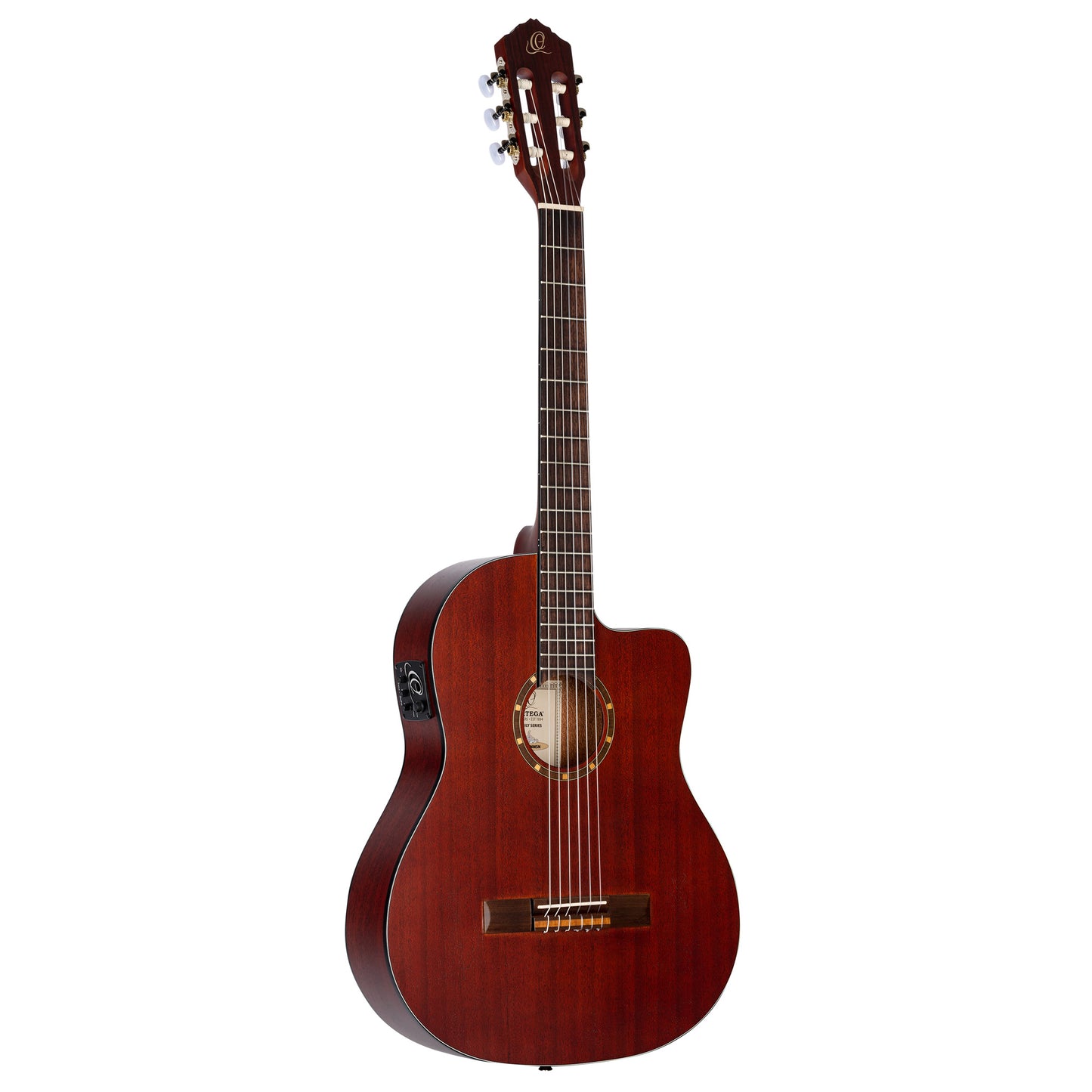 RCE125MMSN, Slim Neck, Thinline, pan coupé, EQ MagusPro, table acajou, f/e acajou, sillet 48 mm, housse, satiné pores ouverts