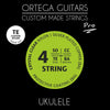 Ortega Jeu de Cordes Ukulele Ténor
