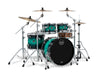 Mapex Saturn Stage 22 Marine Teal Burst