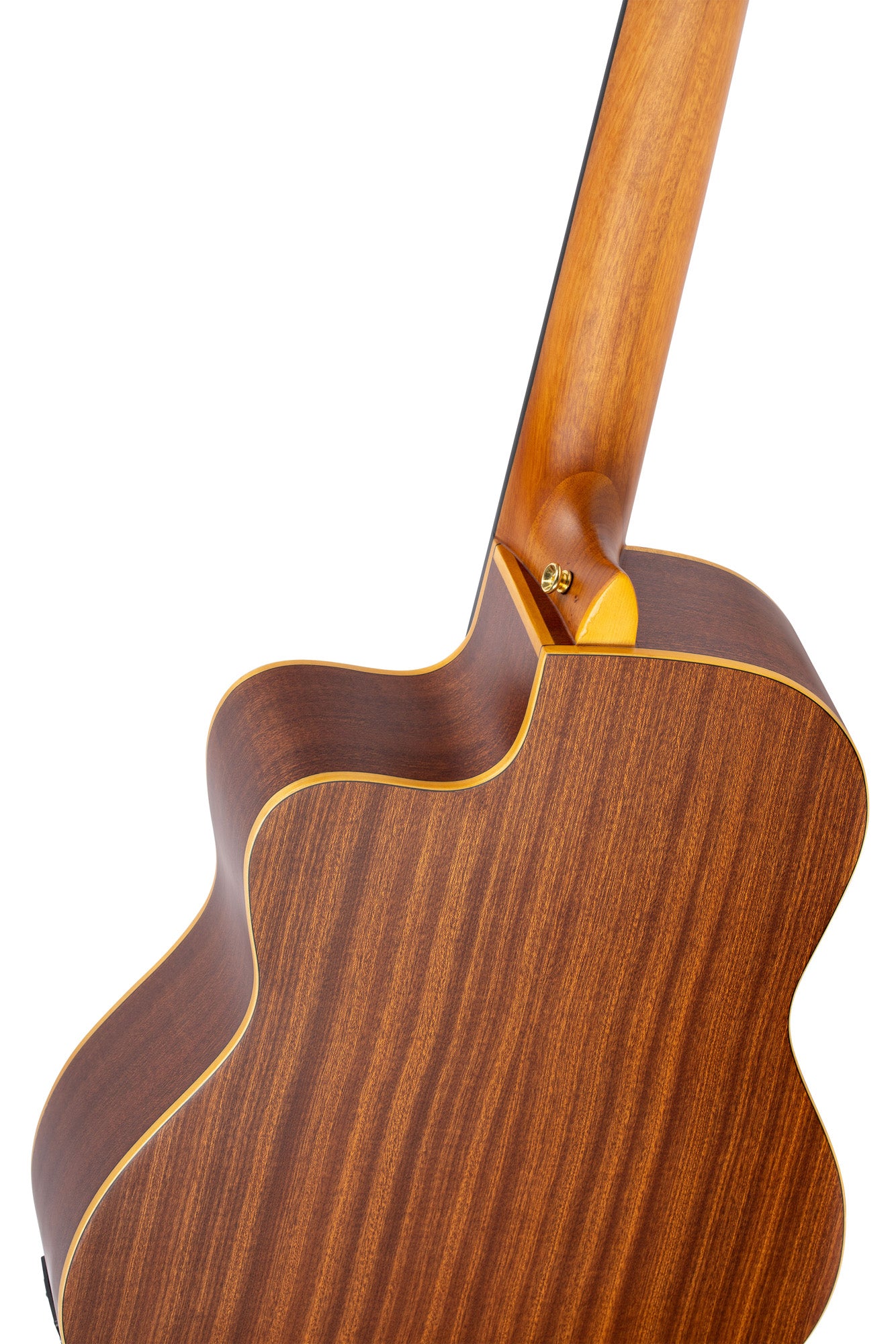 RCE131, pan coupé, EQ MagusPro, table cèdre rouge massif, fond & éclisses acajou, manche acajou (sillet 52 mm), housse, naturel