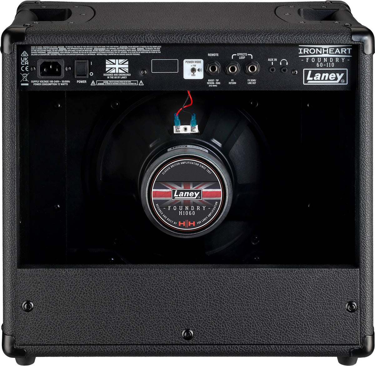 LANEY IRF60-110 AMPLI IRONHEART FOUDNRY 60W 10"