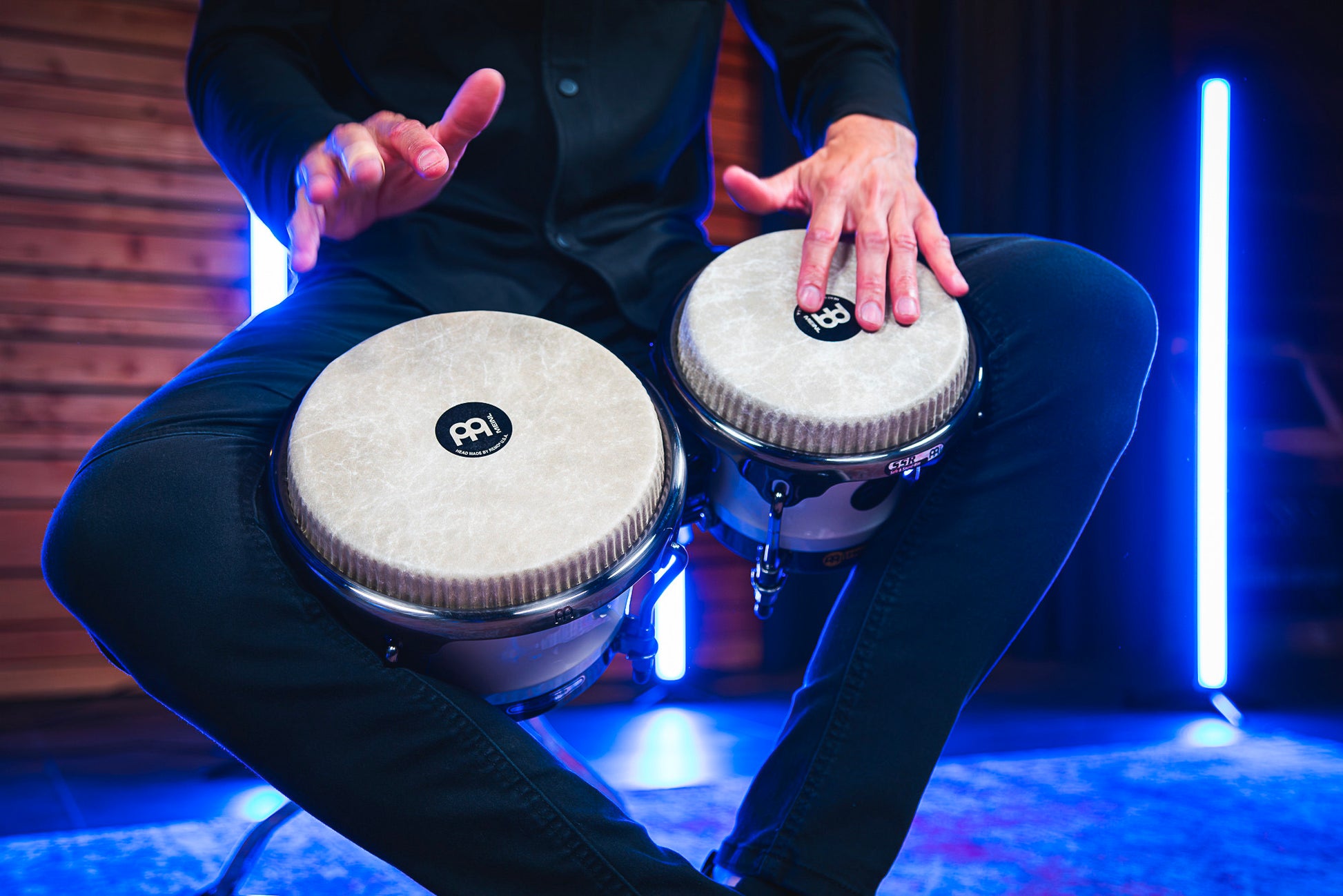 Paire bongos Roberto Serrano 7" & 8" 1/2