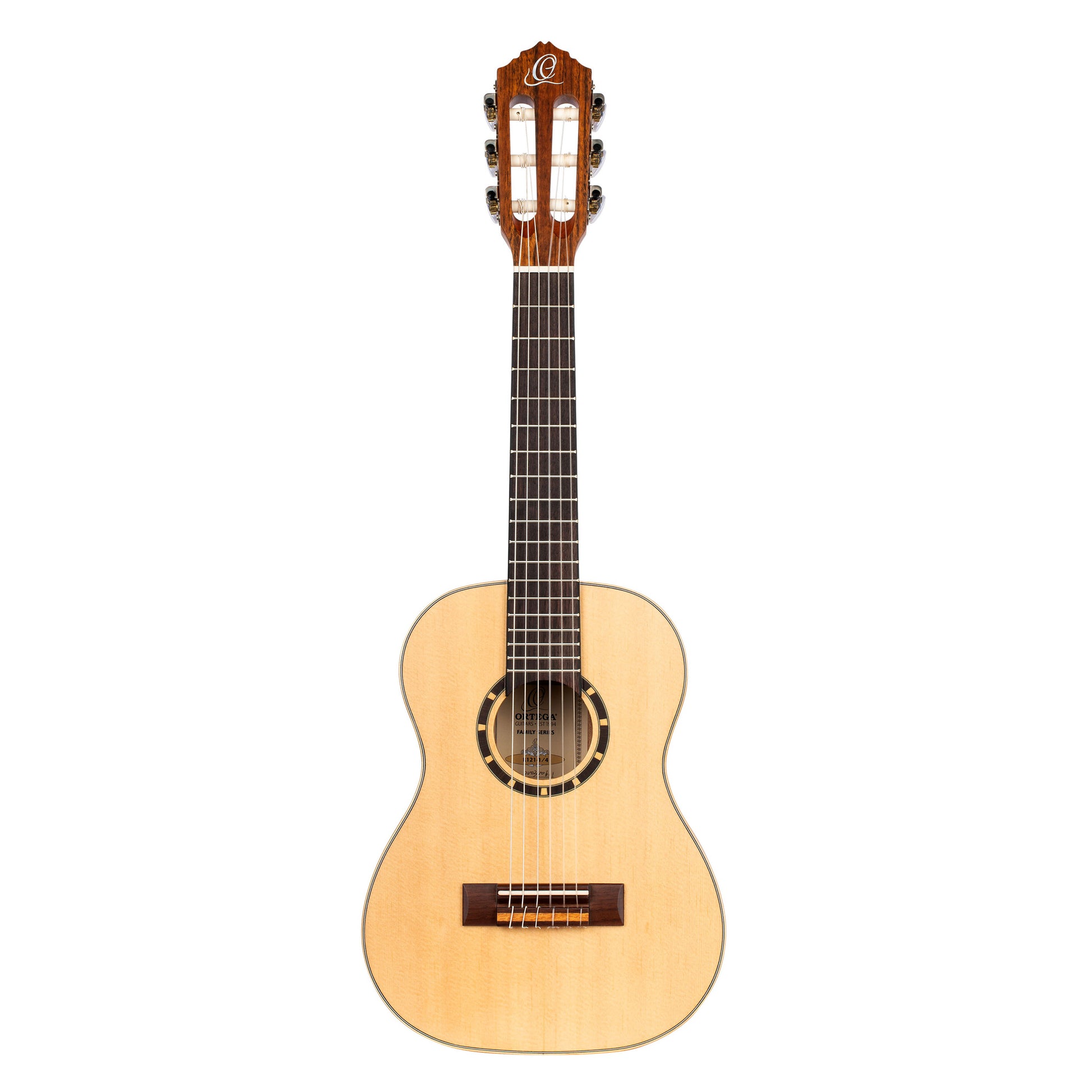R121-1/4, table épicéa, fond & éclisses acajou, manche acajou (sillet 43.5 mm), housse, naturel satiné