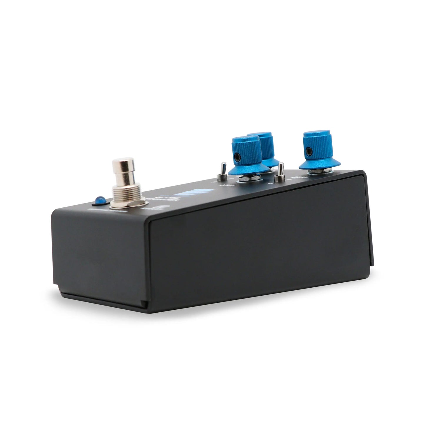 Pédale BLUES DISORDER, overdrive et distortion basée sur deux pédales légendaires, 100% analogique, noir et bleu