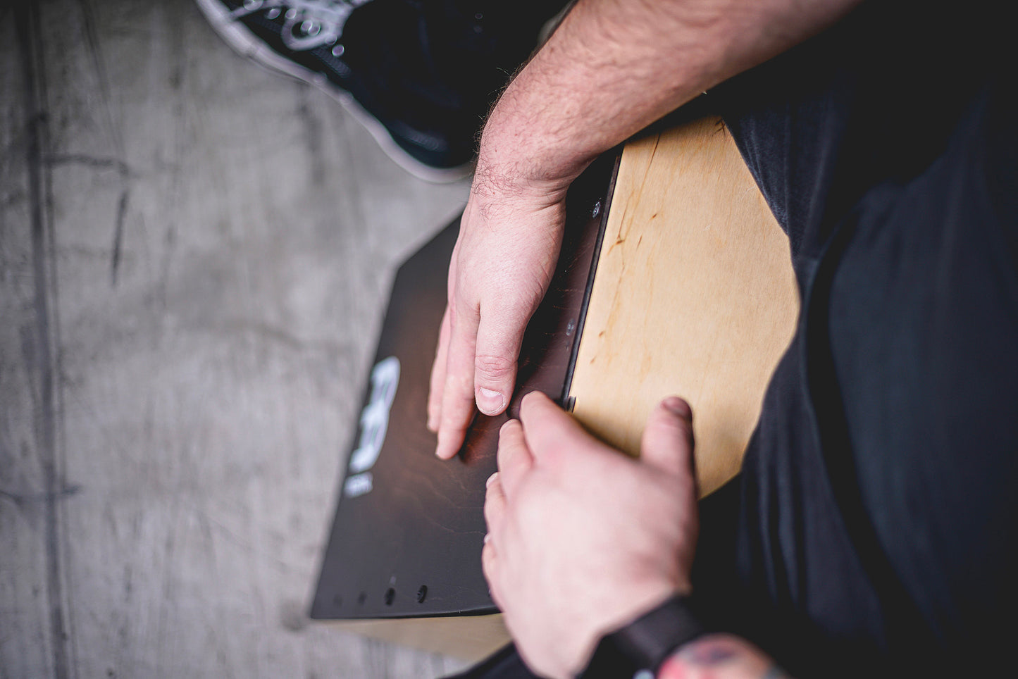 Cajon Snarecraft Meinl, corps et façade en bouleau baltique