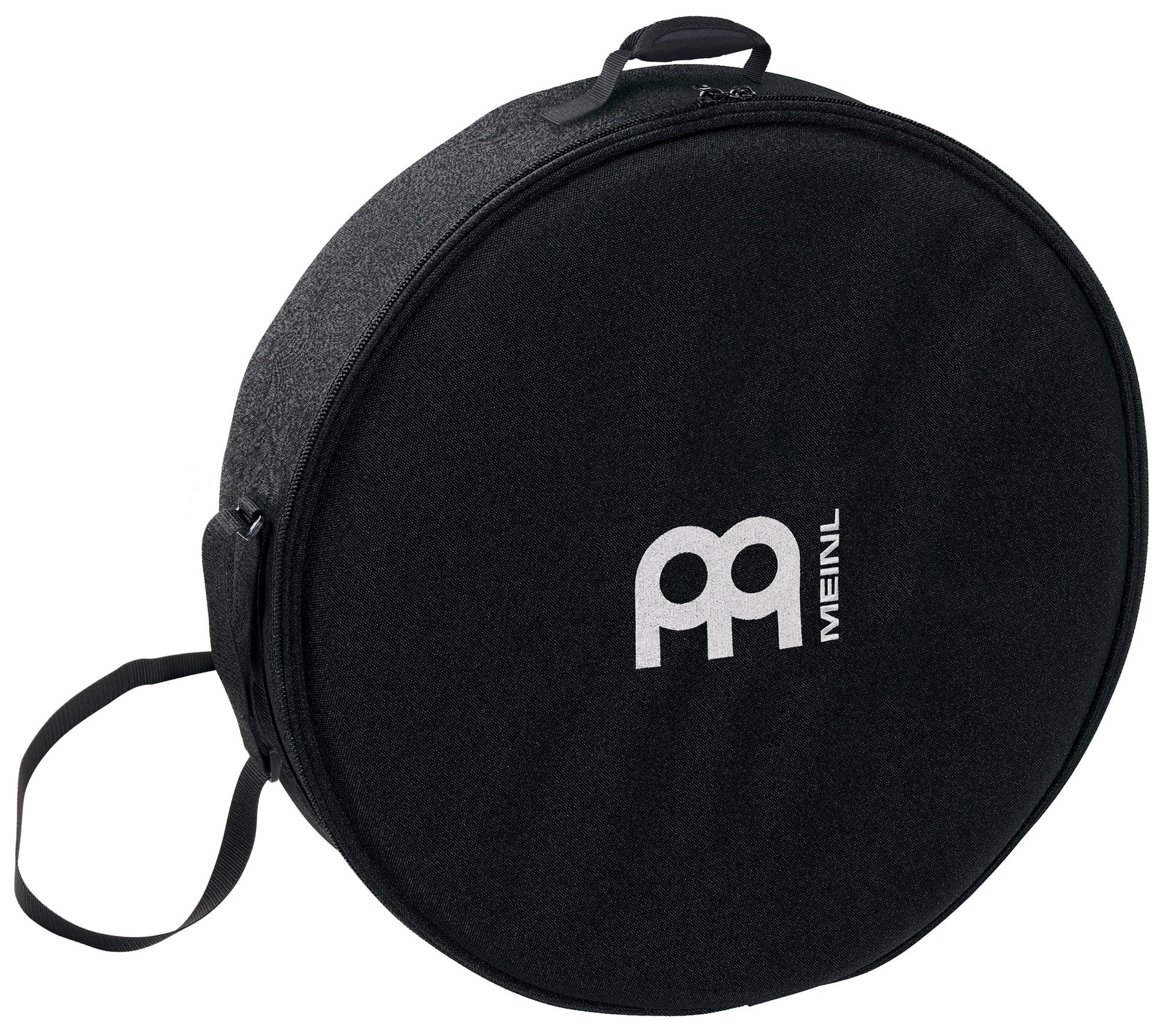 Housse pour Frame Drum 22", profondeur 2"1/2, nylon rembourré, poignée, sangle, double fermeture éclair, noir