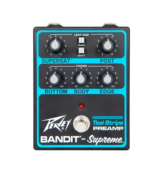 PEDALE PREAMP PEAVEY BANDIT TEAL STRIPE