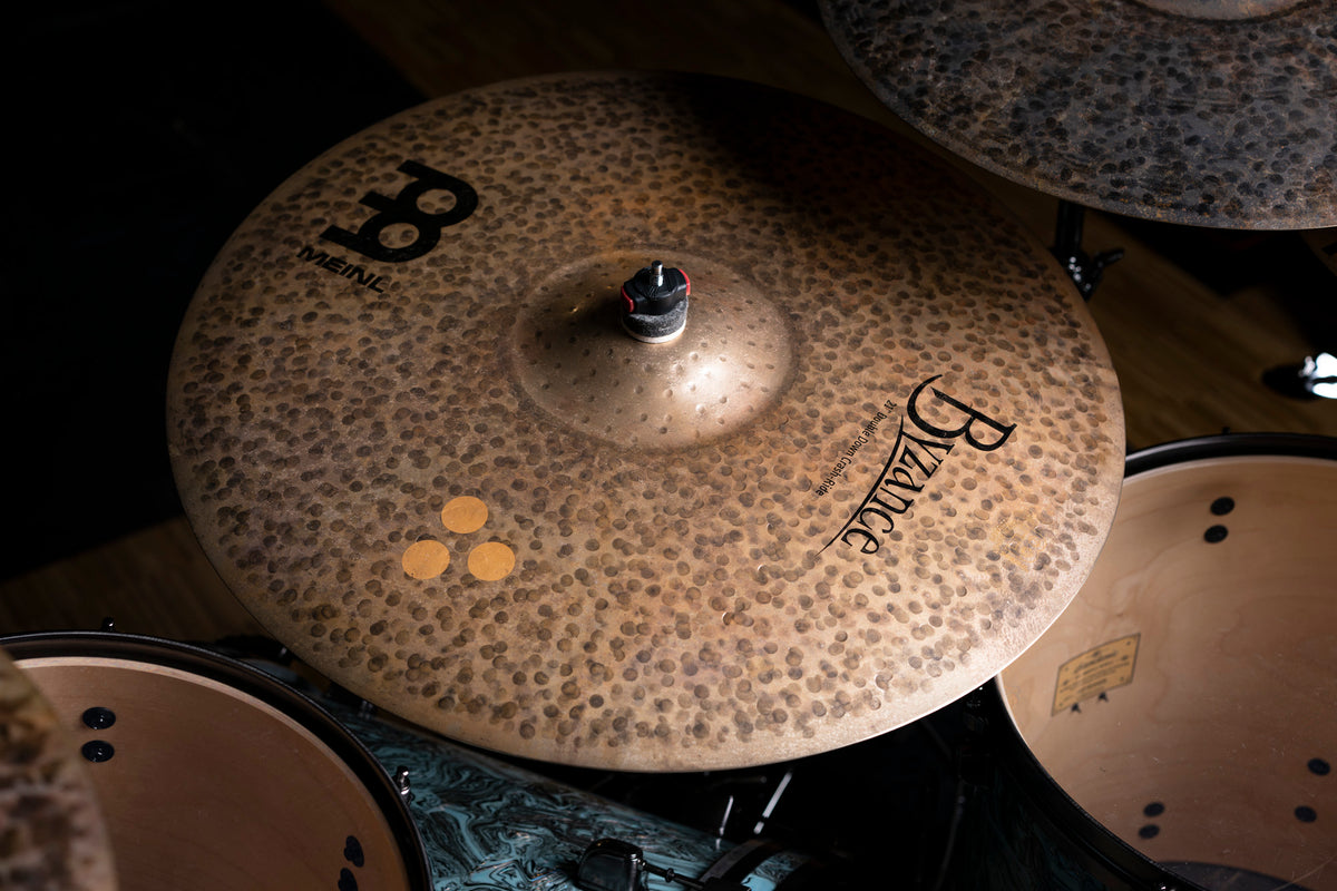 CRASH RIDE MEINL BYZANCE 21" DOUBLE DOWN SIGNATURE MATT HALPERN