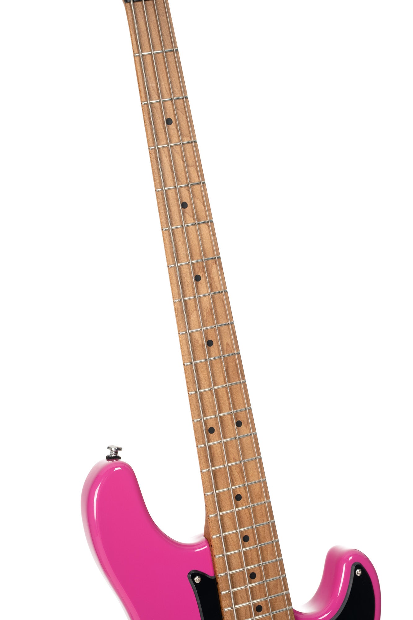 GB-SC4, basse short scale 4 cordes, corps peuplier, humbucker Cort Powersound, préampli Markbass MB-1, fandago purple