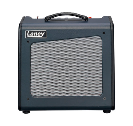 Ampli à lampes CUB-SUPER12, 1x 12" HH, 15W & <1W, 3 lampes préampli 12AX7, 2 lampes de puissance EL84, réverb, gris et noir