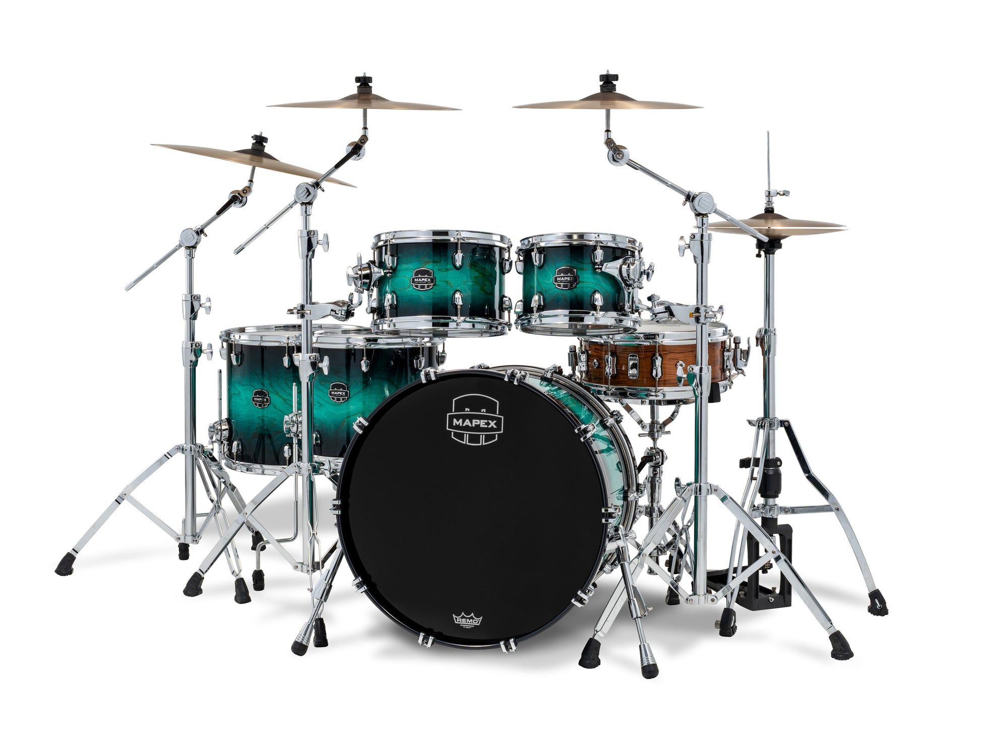 MAPEX SATURN 5 FUTS MARINE TEAL BURST