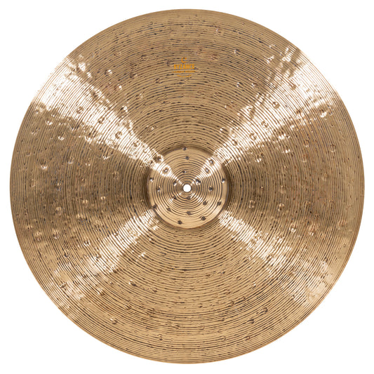 RIDE MEINL BYZANCE 24" FOUNDRY RESERVE, ALLIAGE BRONZE B20, MARTELÉE A LA MAIN, FINITION TRADITIONNELLE