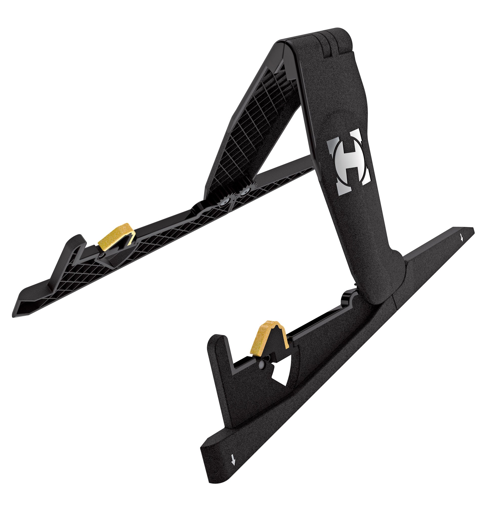 Support EZpack pour guitare acoustique et électrique, modèle compact (se glisse dans un étui ou une housse) entièrement pliant
