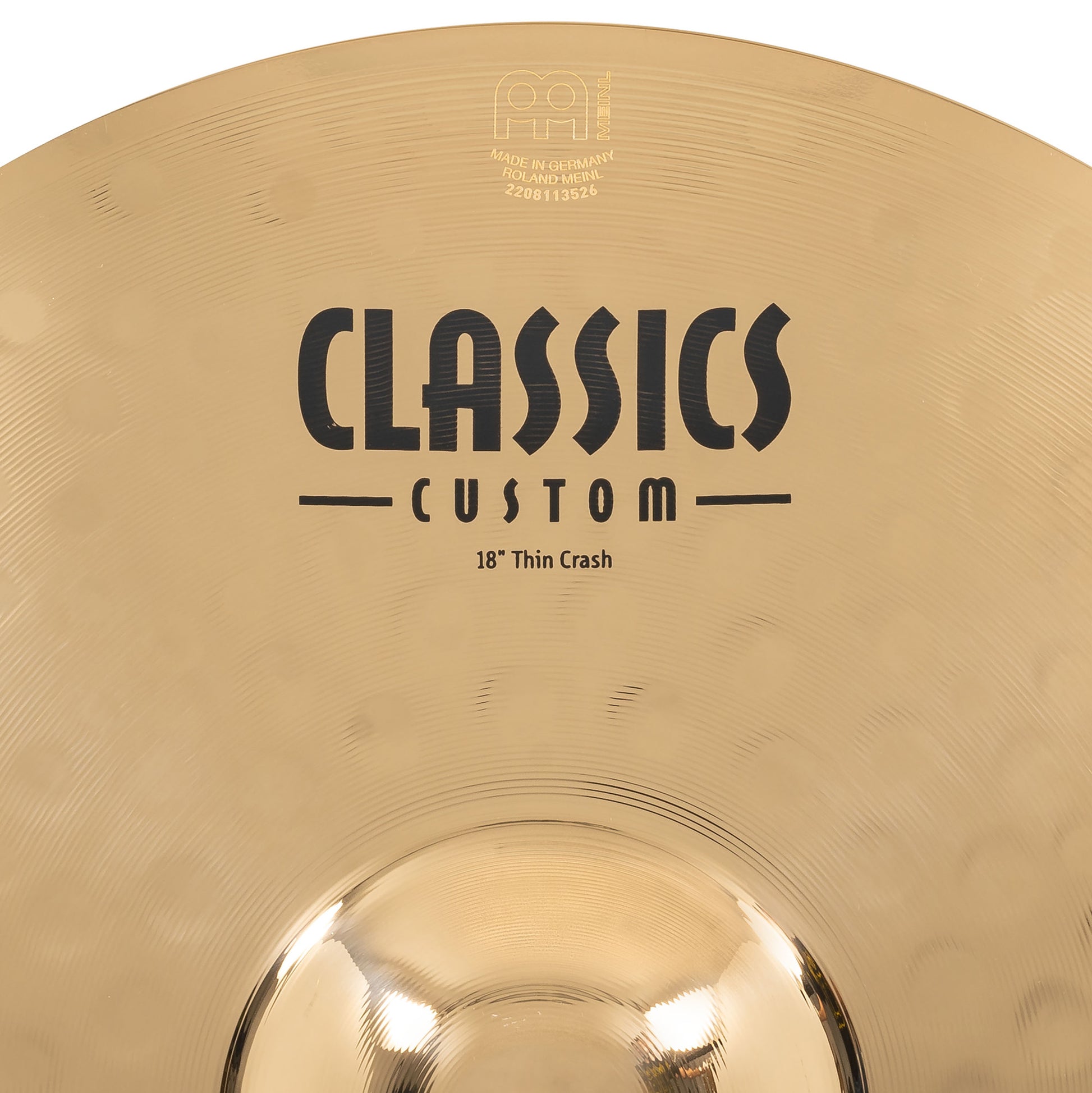 CRASH MEINL C.CUSTOM 18" THIN