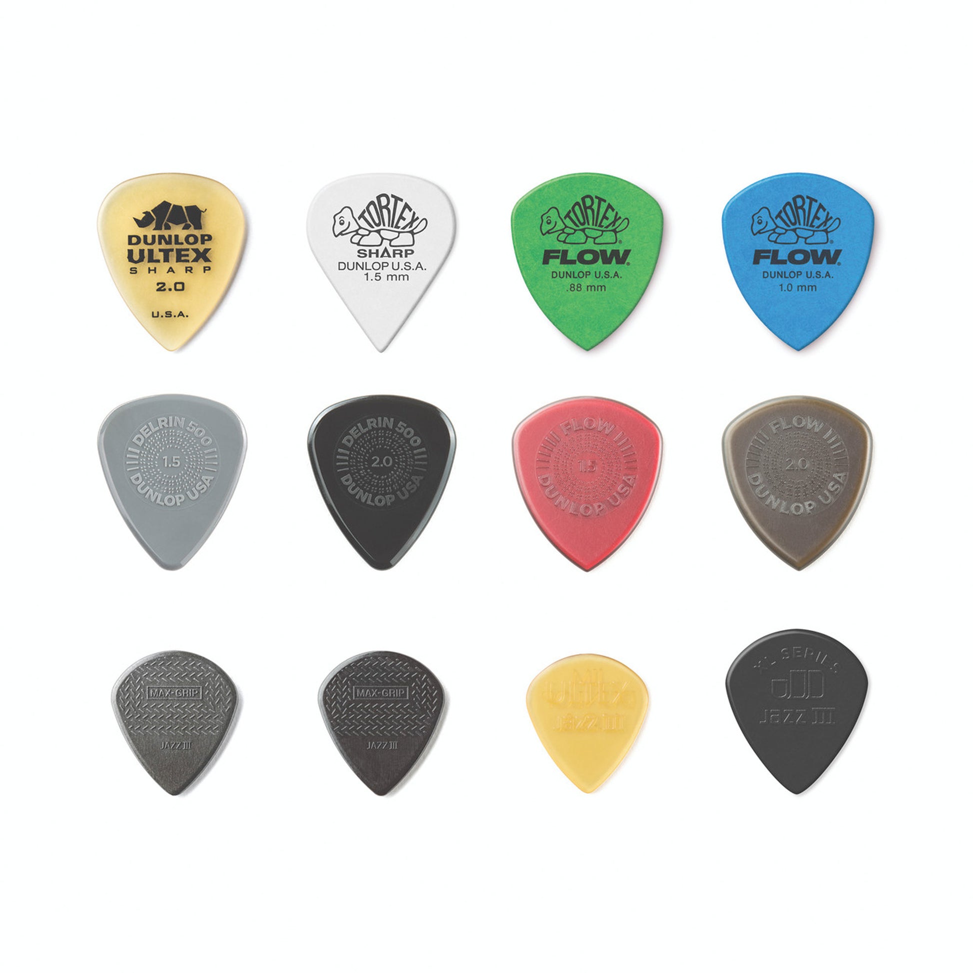 Sachet Variety Pack SHRED, 12 médiators