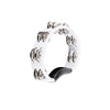 Meinl HTMT1WH Tambourin ABS Demi-Lune Blanc
