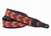 Righton Courroie Guitare Cuir Legend JH2 Rouge