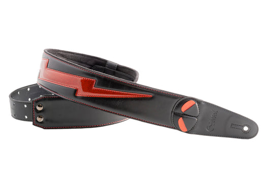 COURROIE VEGAN RIGHTON BOLT ROUGE