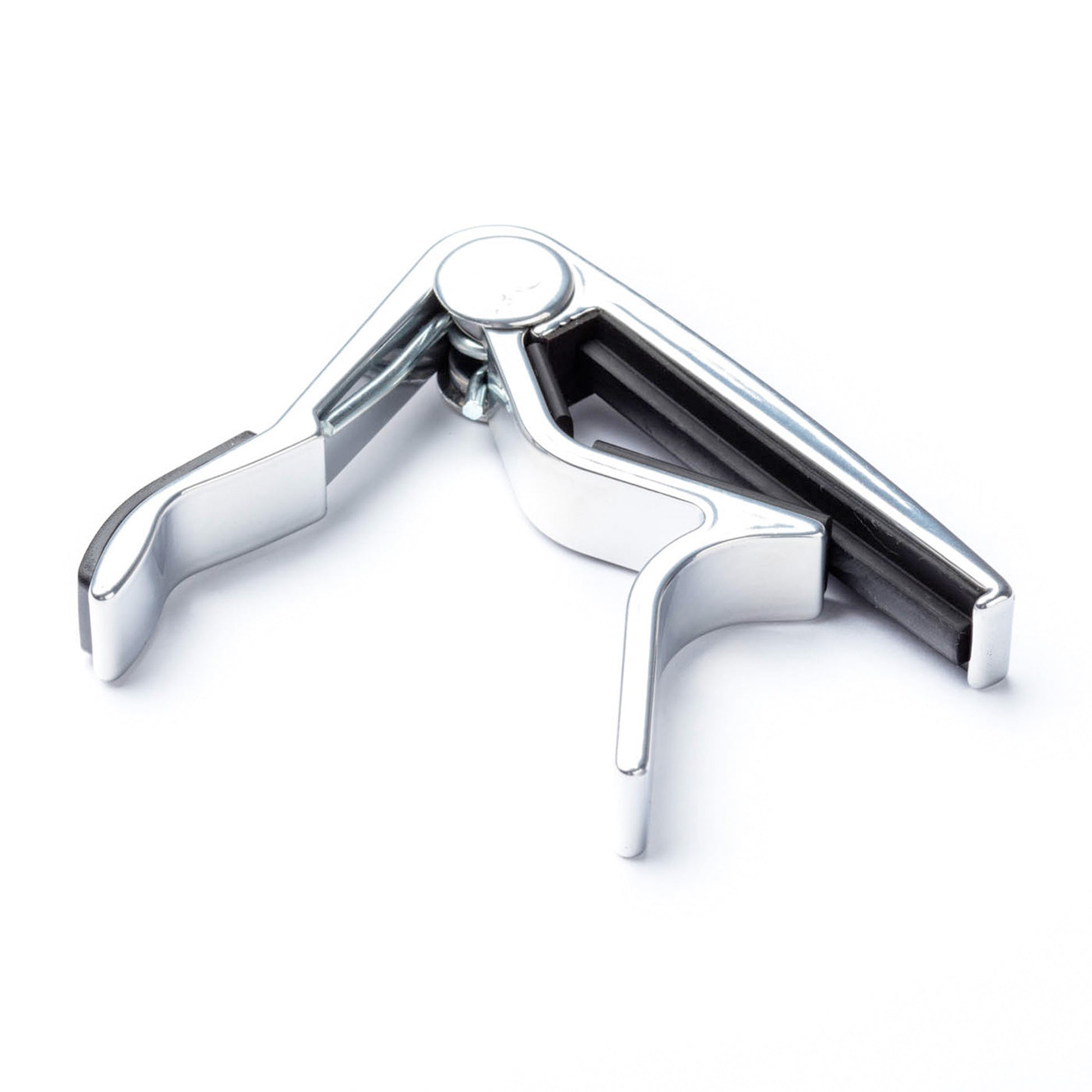 Capodastre pour manche plat, action rapide, nickel