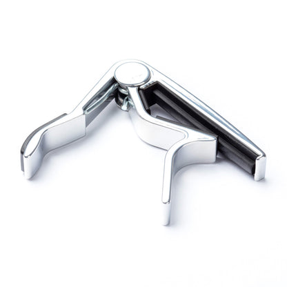 Capodastre pour manche plat, action rapide, nickel
