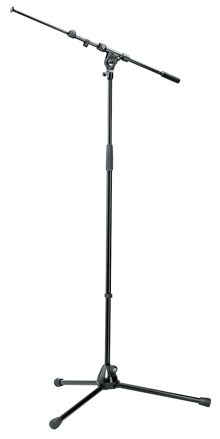 Avec perche téléscopique, modèle pro, noir