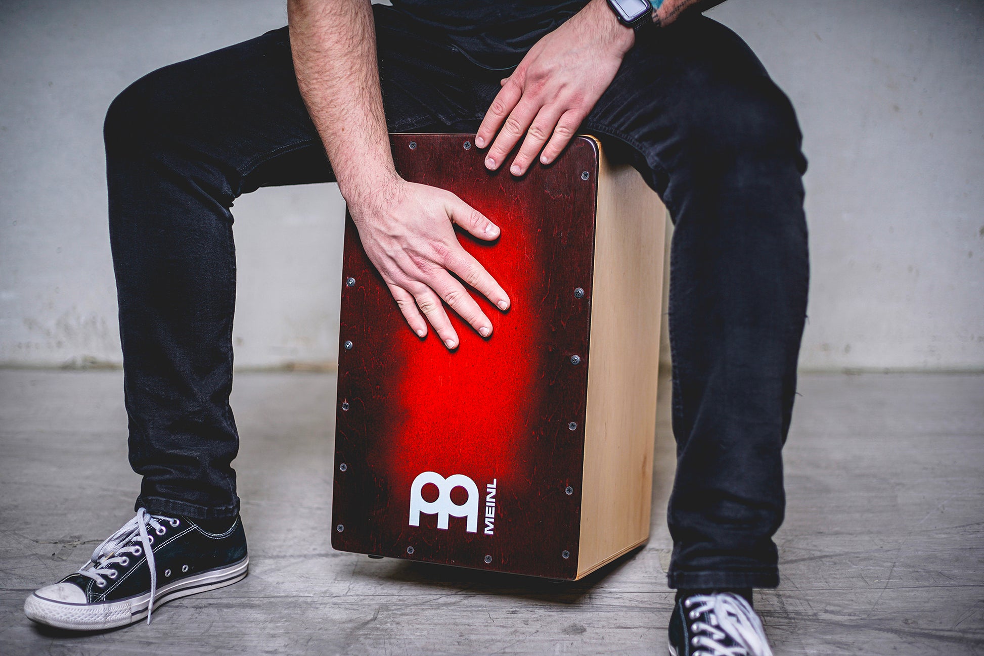 Cajon Snarecraft Meinl, corps et façade en bouleau baltique